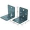 Winkelverbinder 70 x 70 x 55 x 2 mm ohne Steg